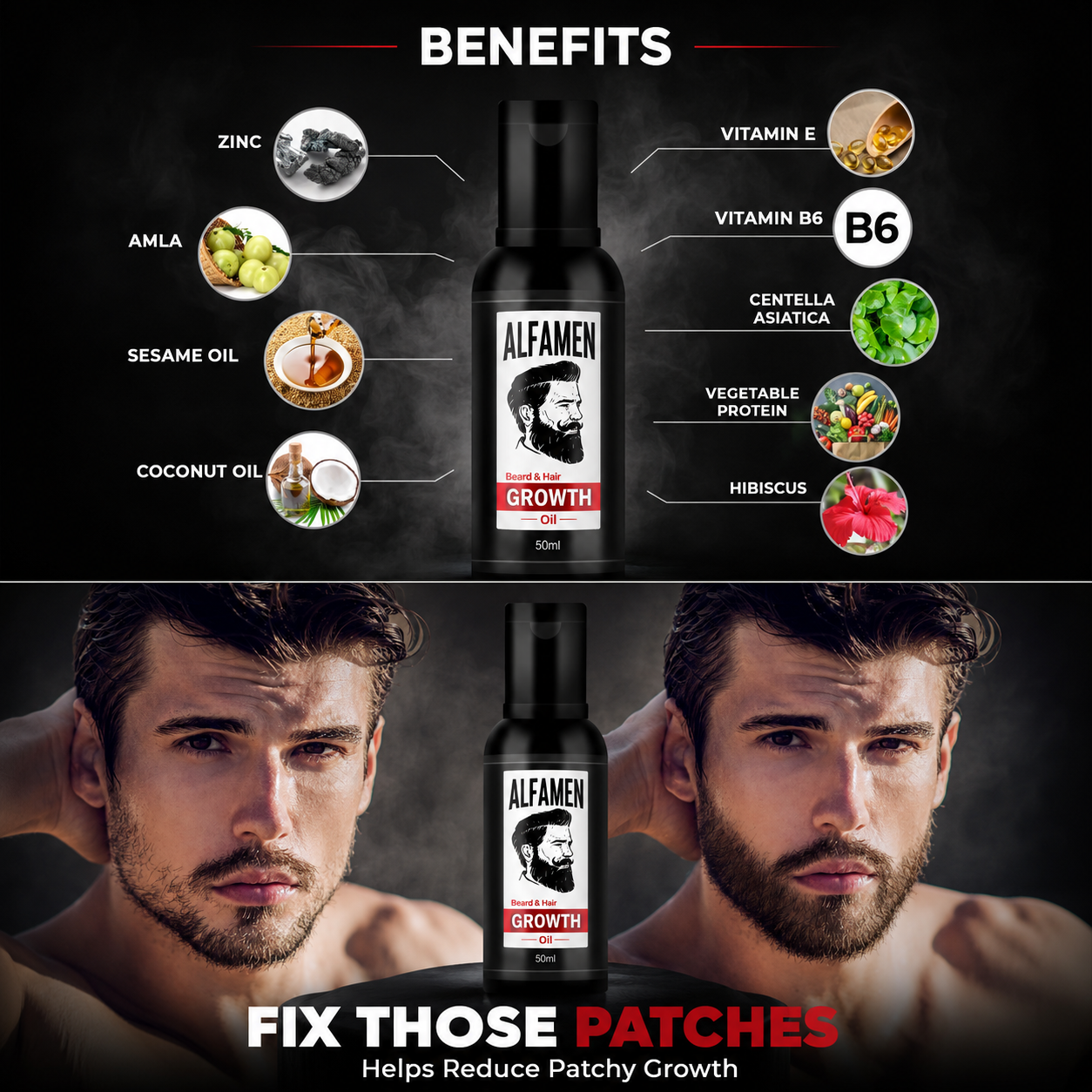 Alfamen Beard oil 50ml